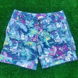 Floral Shorts Hawaiian Print
